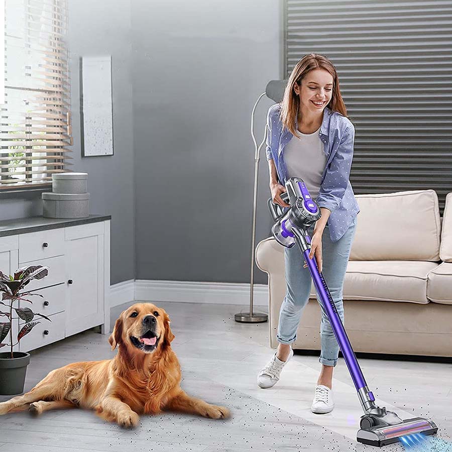 TurboClean 3X - ASPIRA POLVERE senza fili a tripla potenza ciclonica - SCONTO 50% - SPEDIZIONE GRATUITA