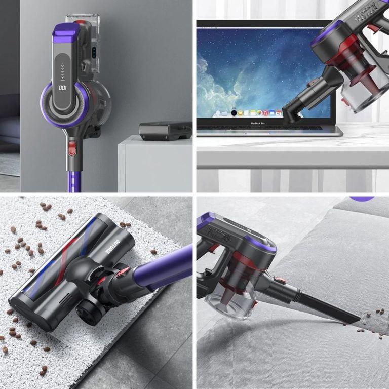 TurboClean 3X - ASPIRA POLVERE senza fili a tripla potenza ciclonica - SCONTO 50% - SPEDIZIONE GRATUITA