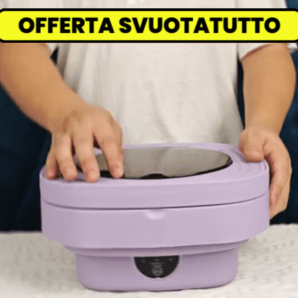 Lavatrice EasyWash Portatile | 60 % SCONTO | Spedizione Gratuita