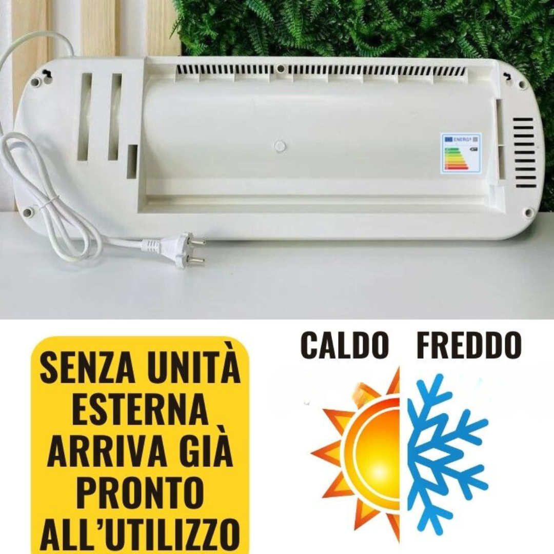 CONVETTORE ARIA FRESCA E CALDA 3 in 1 2000 W: Rinfresca, Purifica, Riscalda