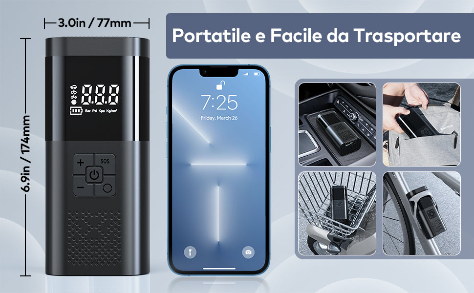 COMPRESSORE - AIRPUMP -  70% SCONTO - SPEDIZIONE GRATUITA
