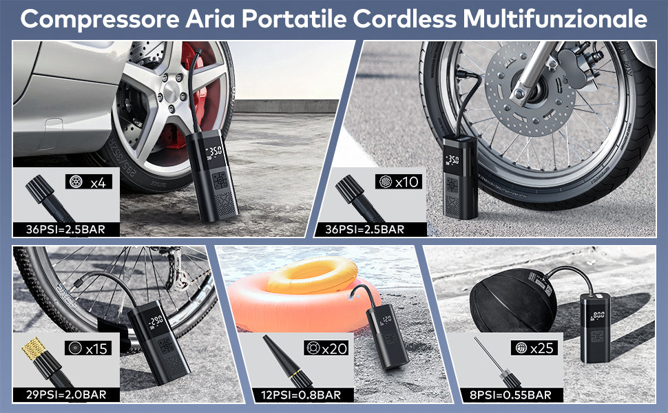 COMPRESSORE - AIRPUMP -  70% SCONTO - SPEDIZIONE GRATUITA