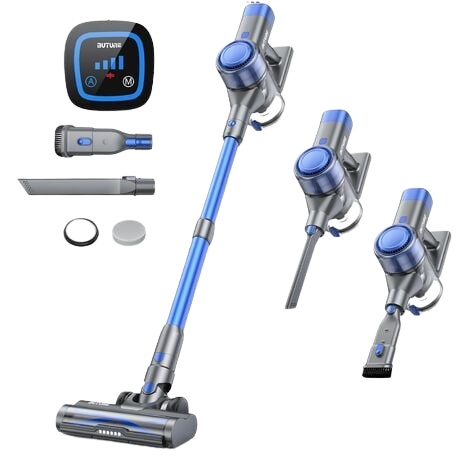 TurboClean 3X - ASPIRA POLVERE senza fili a tripla potenza ciclonica - SCONTO 50% - SPEDIZIONE GRATUITA