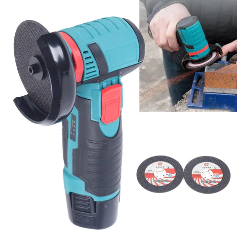 Smerigliatrice Angolare | Doppia Batteria e Due Dischi | 50% Sconto | Spedizione Gratuita