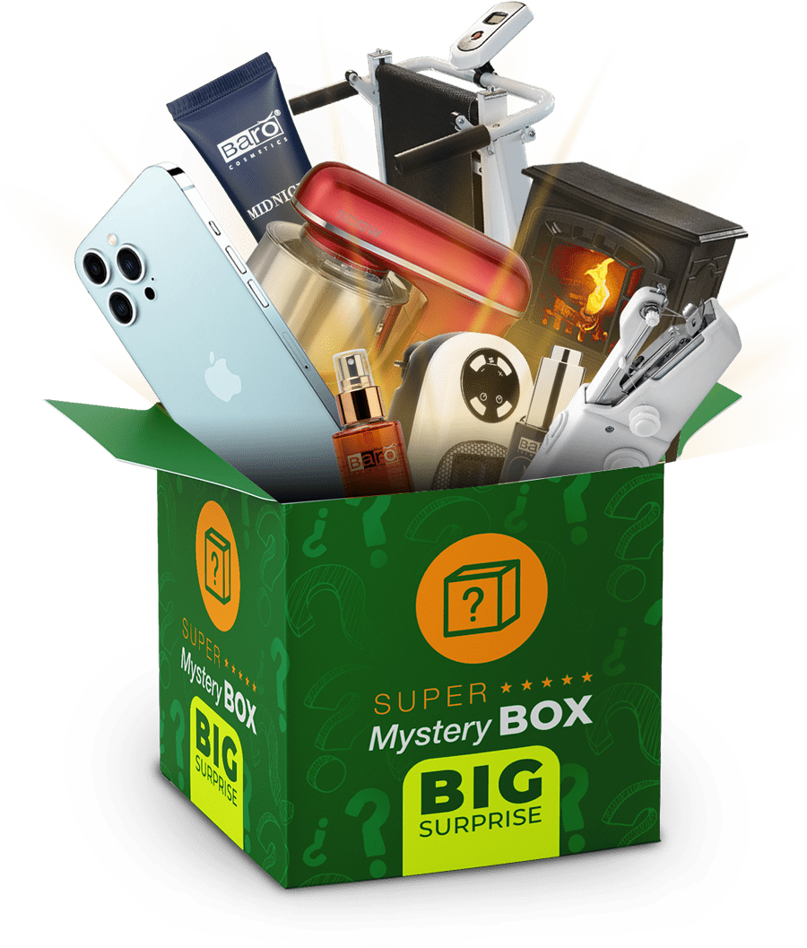 MYSTERY BOX XXL - VALORE MINIMO GARANTITO DA 450€ A 1000€ - DA MINIMO 15 A 20 PRODOTTI ALL'INTERNO