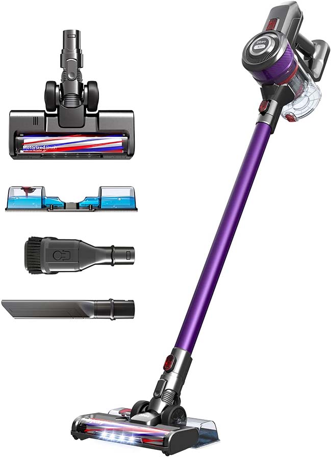 TurboClean 3X - ASPIRA POLVERE senza fili a tripla potenza ciclonica - SCONTO 50% - SPEDIZIONE GRATUITA