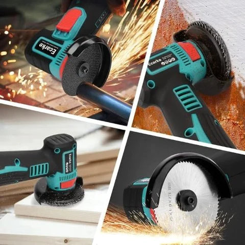 Smerigliatrice Angolare | Doppia Batteria e Due Dischi | 50% Sconto | Spedizione Gratuita